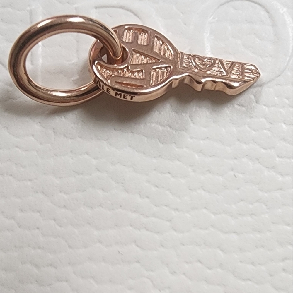 Pandora Key Dangle Charm, Rose Gold-Plated - Picture 5 of 7